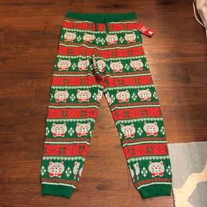 NWT!! Christmas Sweater Jogger Pants